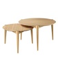 FDB MOBLER D102 Mini Table (φ550) Naturalの写真
