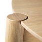 FDB MOBLER D102 Mini Table (φ550) Naturalの写真