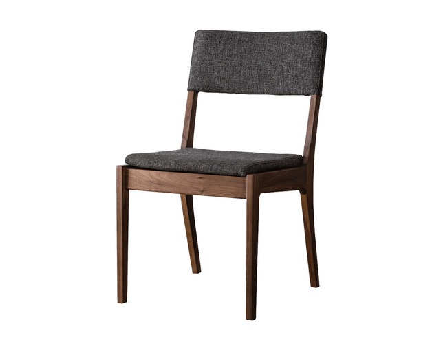 D VECTOR PROJECT(ディーベクトルプロジェクト) A TEMPO DINING CHAIR (DGY) (WALNUT)の写真