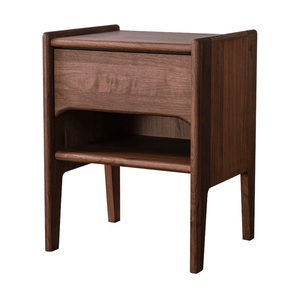 【美品２個セット】ナイトテーブル(ウォルナット)／ 北欧モダンATEMPO A TEMPO NIGHT TABLE 40 (O-PU)(ア テンポ ナイトテーブル 40