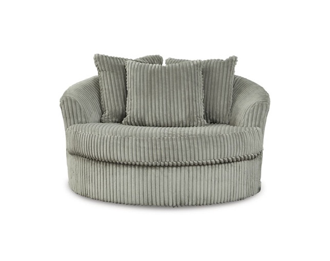 Ashley Furniture HomeStore(アシュレイ ファニチャー ホームストア) Lindyn Oversized Swivel Accent Chair(2110521)の写真