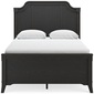 Ashley Furniture HomeStore Welltern Panel Bed Frame With Wood Foundation(B971B4,8)の写真