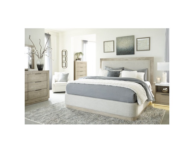 Ashley Furniture HomeStore(アシュレイ ファニチャー ホームストア) Hennington Bed Frame With Wood Foundation(B756B2,4)のメイン写真