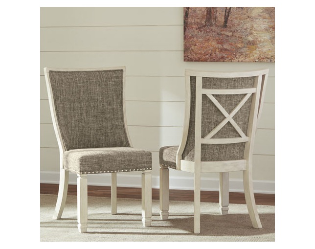 Ashley Furniture HomeStore(アシュレイ ファニチャー ホームストア) Bolanburg Dining UPH Side Chair(D647-02)の写真