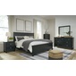 Ashley Furniture HomeStore Lanolee Bed Frame With Wood Foundation(B687B6,8)の写真