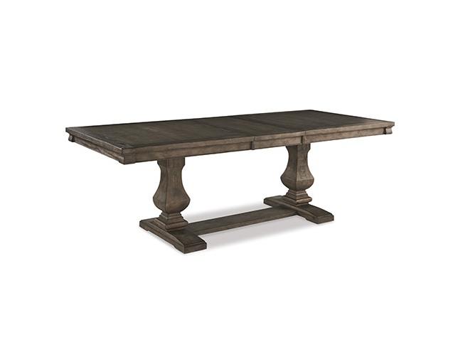 Ashley Furniture HomeStore(アシュレイ ファニチャー ホームストア) Johnelle Extension Dining Table(D776-55B/T)の写真