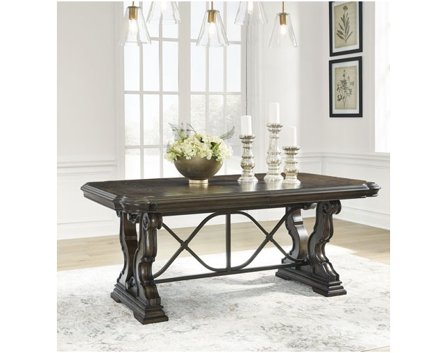 Ashley Furniture HomeStore(アシュレイ ファニチャー ホームストア) Maylee Dining Extension Table(D947-55B/T)の写真