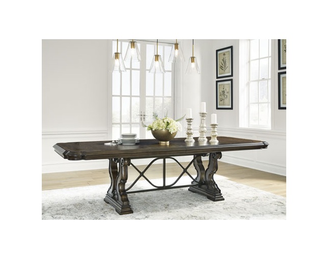 Ashley Furniture HomeStore(アシュレイ ファニチャー ホームストア) Maylee Dining Extension Table(D947-55B/T)の写真