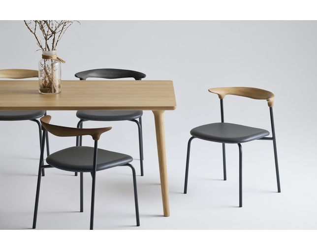 BRIDGE(ブリッジ) BRIDGE TUBE CHAIR Dark Brownの写真