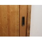 Rustic 木製ガラス戸カップボードの写真