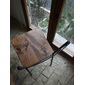 Rustic アイアンバックチェアの写真