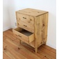 Rustic 木製サイドチェストの写真