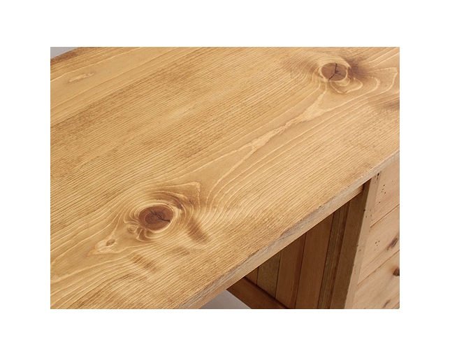 ラスティック(Rustic) 木製デスクの写真