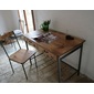 Rustic アイアンウッドデスクの写真