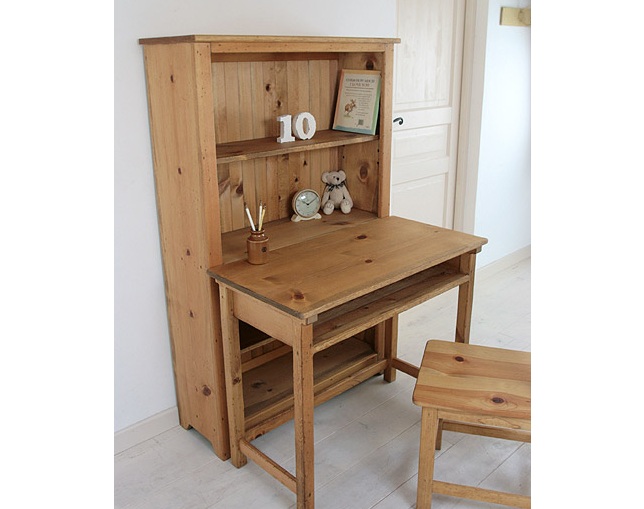 ラスティック(Rustic) シェルフデスクAセットの写真