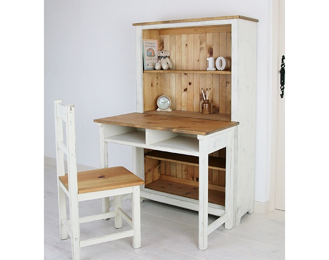 ラスティック(Rustic) シェルフデスクBセットの写真
