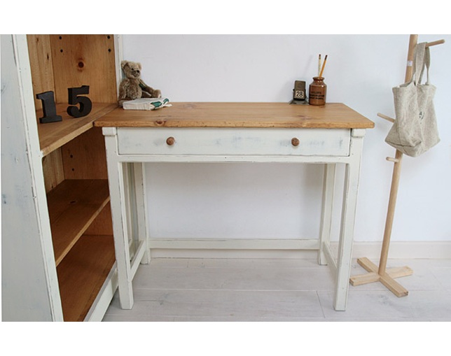 ラスティック(Rustic) シェルフデスクC単品の写真