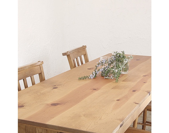 ラスティック(Rustic) 国産オーダー家具 ラスティックパイン　ジャケットシェルフテーブル ～1400×～700の写真