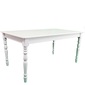 Rustic 国産オーダー家具　RUSTICシリーズ　ターンドレッグ　TLO TABLE　カラー塗装　～1600×～900の写真
