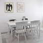 Rustic 国産オーダー家具　RUSTICシリーズ　ターンドレッグ　TLO TABLE　カラー塗装　～1600×～900の写真