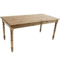 Rustic 国産オーダー家具　RUSTICシリーズ　ターンドレッグ　TLO TABLE　～1400×～700の写真