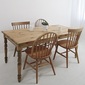 Rustic 国産オーダー家具　RUSTICシリーズ　ターンドレッグ　TLO TABLE　～1400×～700の写真