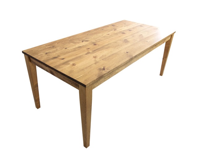 ラスティック(Rustic) 国産オーダー家具　RUSTICシリーズ　NEW TABLE　W～1400xD～700の写真