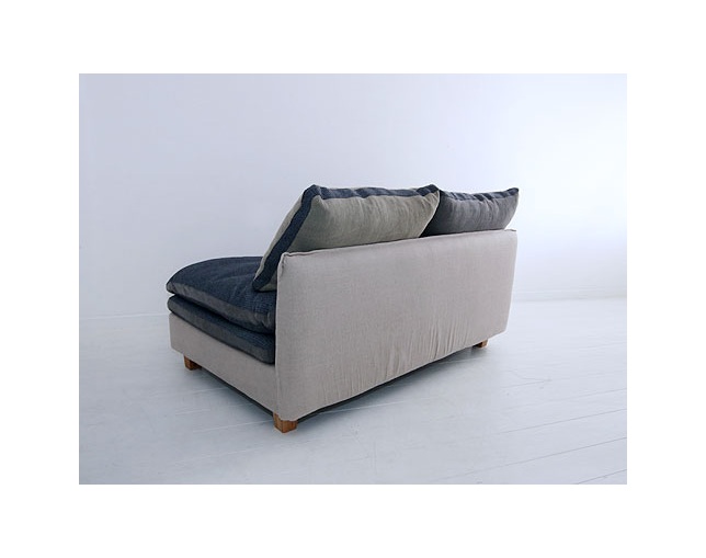 Mコレクション(エムコレクション) Mコレクション　クッション付きカバーリングソファ　FUTON SOFA グレー W1600の写真