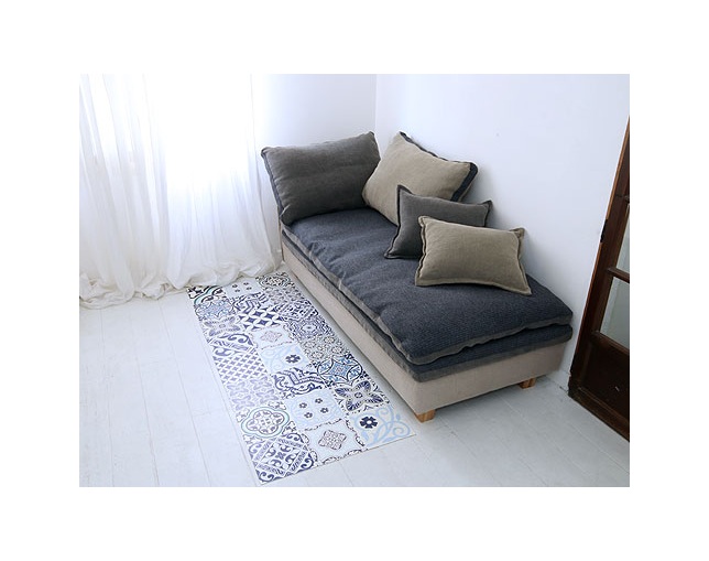 Mコレクション(エムコレクション) Mコレクション　クッション付きカバーリングソファ　FUTON SOFA グレー コーナータイプ(向かって右側)の写真