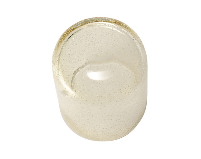 ザ・コンランショップ(THE CONRAN SHOP) BUBBLE TUMBLER AMBERの写真