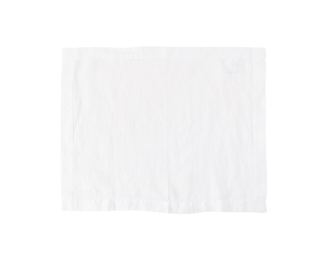 ザ・コンランショップ(THE CONRAN SHOP) LINEN PLACEMAT WHITEの写真