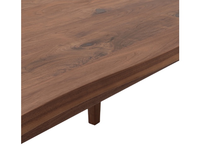 ザ・コンランショップ(THE CONRAN SHOP) BYO TABLE A LEG 180X90 LIVE EDGE WNT OIL  の写真