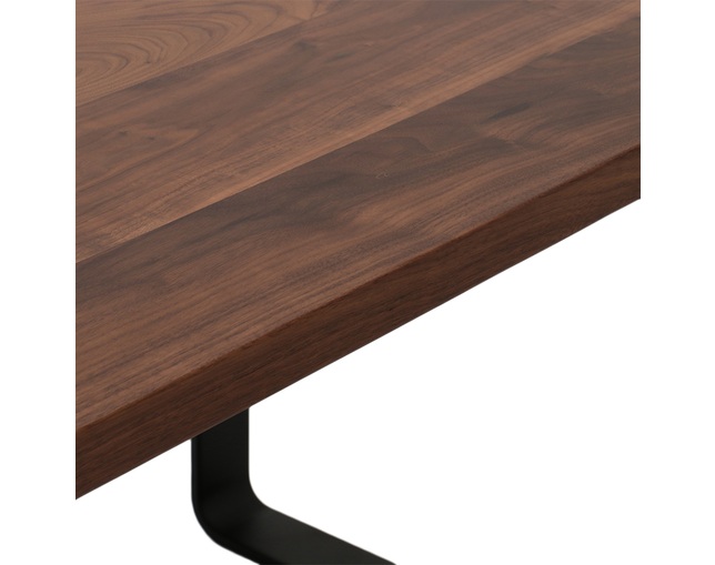 ザ・コンランショップ(THE CONRAN SHOP) BYO TABLE B LEG 160X85 WALNUT URETHANE  の写真