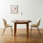 THE CONRAN SHOP BYO TABLE A LEG D110 WALNUT OIL  の写真