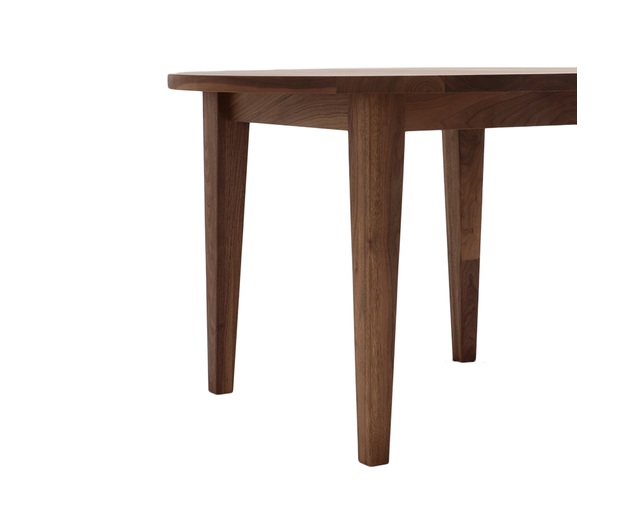 ザ・コンランショップ(THE CONRAN SHOP) BYO TABLE A LEG D110 WALNUT OIL  の写真