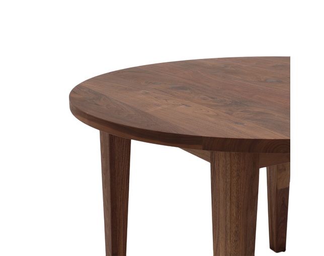ザ・コンランショップ(THE CONRAN SHOP) BYO TABLE A LEG D110 WALNUT OIL  の写真