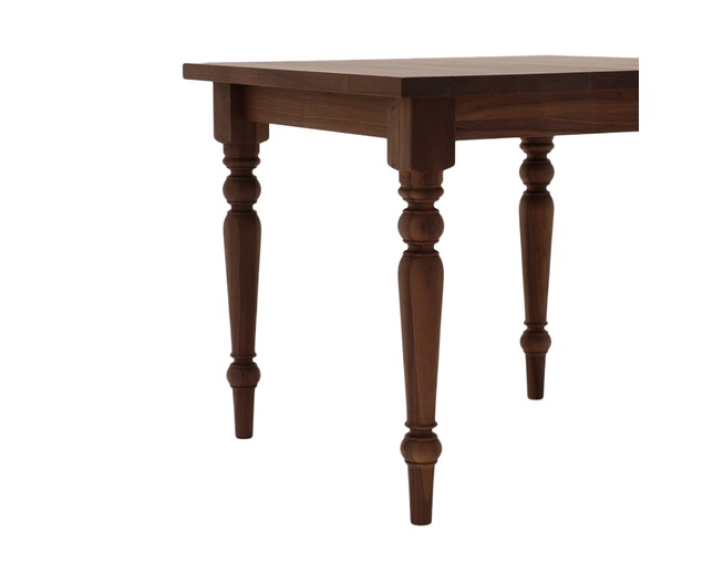 ザ・コンランショップ(THE CONRAN SHOP) BYO TABLE D LEG 85X85 WALNUT OILの写真