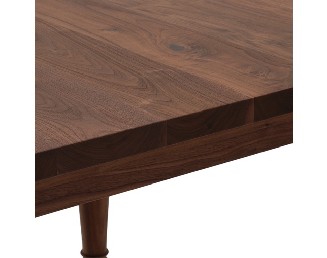 ザ・コンランショップ(THE CONRAN SHOP) BYO TABLE D LEG 85X85 WALNUT OILの写真