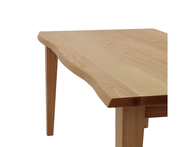 ザ・コンランショップ(THE CONRAN SHOP) BYO TABLE A LEG 180X90 LIVE EDGE OAK UTの写真