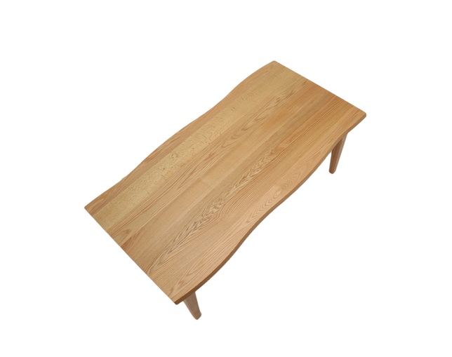 ザ・コンランショップ(THE CONRAN SHOP) BYO TABLE A LEG 180X90 LIVE EDGE OAK UTの写真