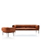 THE CONRAN SHOP RONDO 3S SOFA P803-04 TEGOLA TAN LEATHERの写真