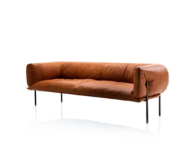 ザ・コンランショップ(THE CONRAN SHOP) RONDO 3S SOFA P803-04 TEGOLA TAN LEATHERの写真