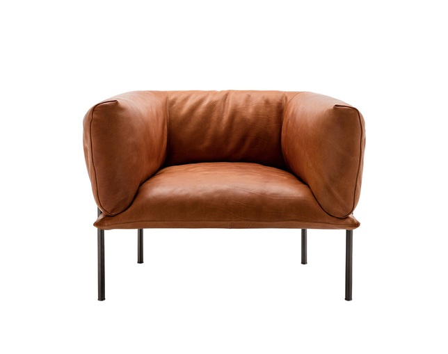 ザ・コンランショップ(THE CONRAN SHOP) RONDO ARMCHAIR P803-04 TEGOLA TAN LEATHERの写真