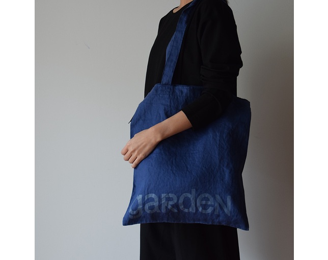 ザ・コンランショップ(THE CONRAN SHOP) マーケットバッグ コヴェント ガーデン ネイビーの写真