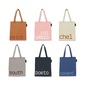 THE CONRAN SHOP マーケットバッグ サウス バンク グレーの写真