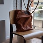 THE CONRAN SHOP マーケットバッグ ブリック レーン ブラウン の写真