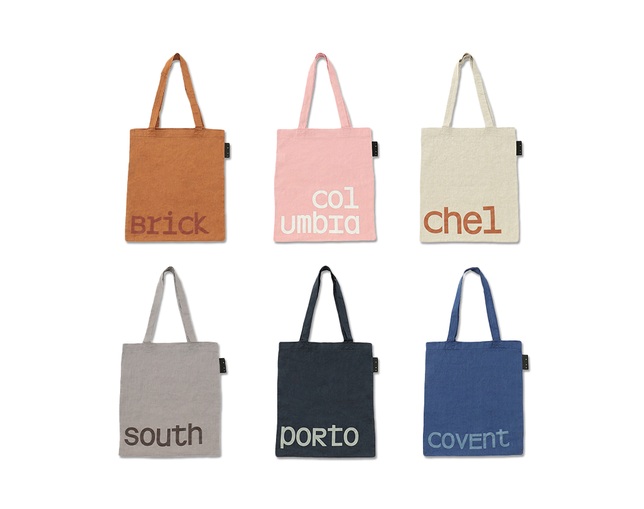 ザ・コンランショップ(THE CONRAN SHOP) マーケットバッグ コロンビア ロード ピンク の写真