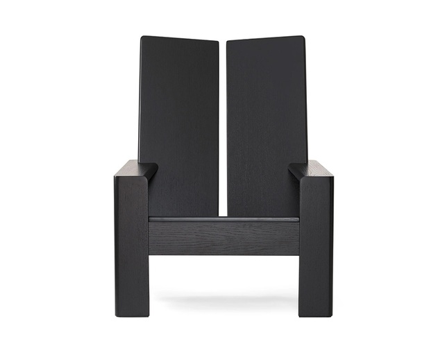 ザ・コンランショップ(THE CONRAN SHOP) AD11 ラウンジチェア ブラックの写真