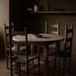 THE CONRAN SHOP アン シェーカー ハイバック チェア オークの写真