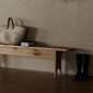 THE CONRAN SHOP アン シェーカー ベンチ W1820 オークの写真